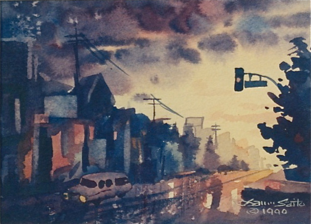 抜歯の後が辛い ちょっとシニアチックな水彩画家 Watercolor By Osamu 水彩画家のロス日記 Watercolorist Diary