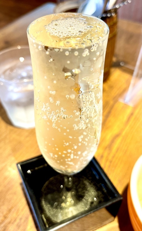 こぼれスパークリング Pastel 橋本 よく飲むオバチャン 本日のメニュー