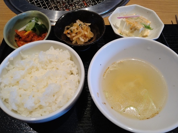 7/15 焼肉トラジ国立店 焼肉御膳¥2,100_b0042308_16122957.jpg
