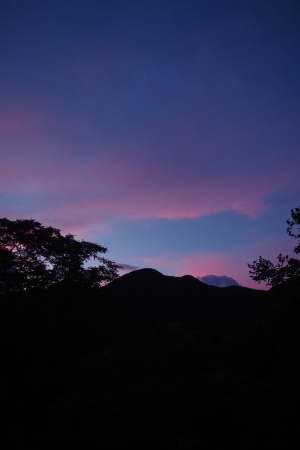 梅雨明け、夕焼け、蝉時雨_f0114346_06420475.jpg