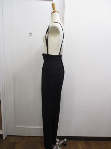Risley リズレー Risley サスペンダー付きワイドパンツ : dimanche
