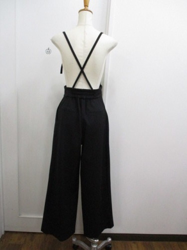 Risley リズレー Risley サスペンダー付きワイドパンツ : dimanche