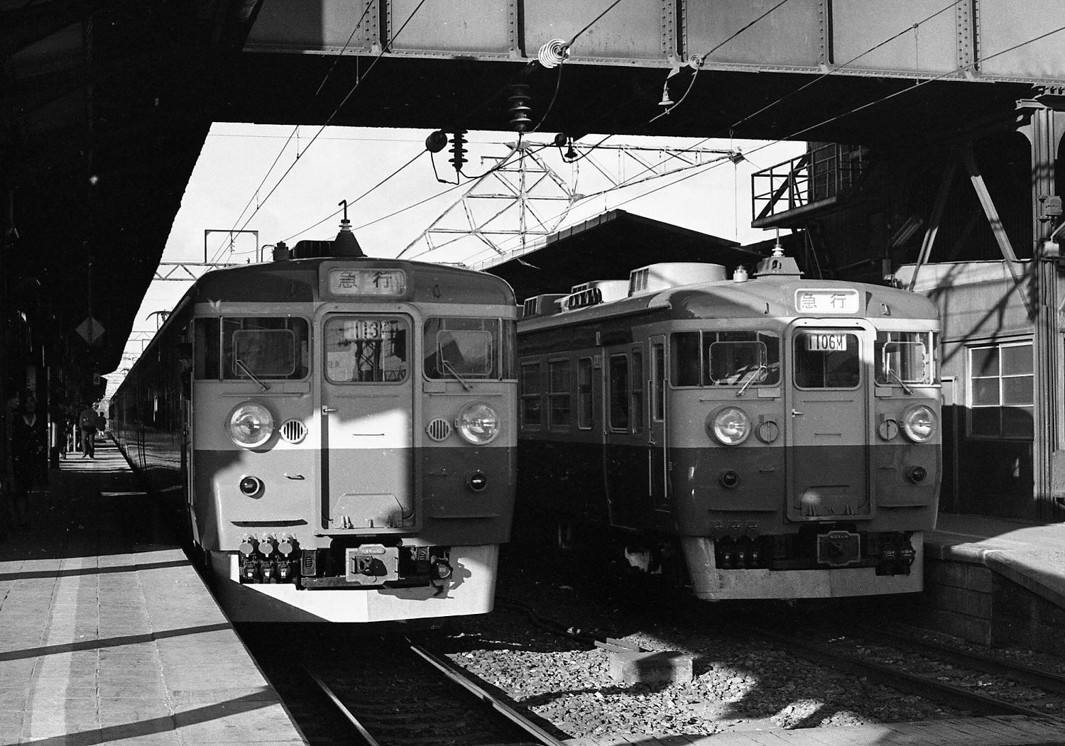 昔、機関区・駅で出会った車輌達（174）東北本線 郡山駅 モハ455