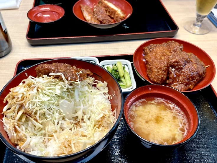 デカ盛り!ソースかつ丼 @明治亭(軽井沢アウトレット内)_c0212604_16542592.jpeg
