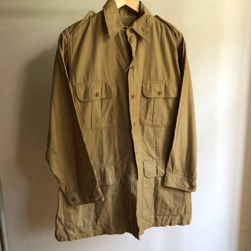 1940's British Indian Army Battle Dress Blouses/ Bush Jacket