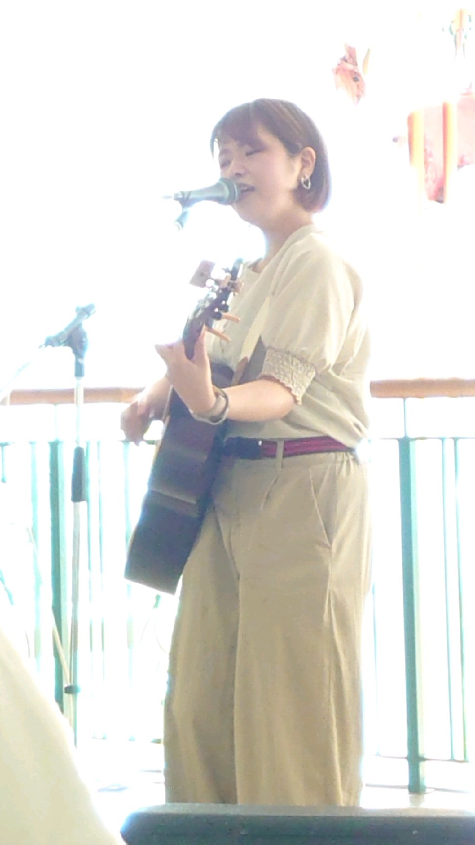 サントピアワールドでチャリティーライブ_b0237229_14201562.jpg