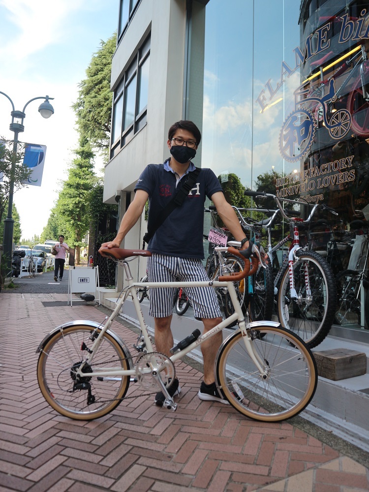 7月22日　渋谷　原宿　の自転車屋　FLAME bike前です_e0188759_18193948.jpg