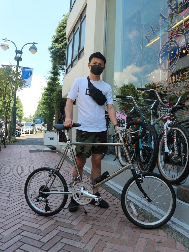 7月22日　渋谷　原宿　の自転車屋　FLAME bike前です_e0188759_18194226.jpg