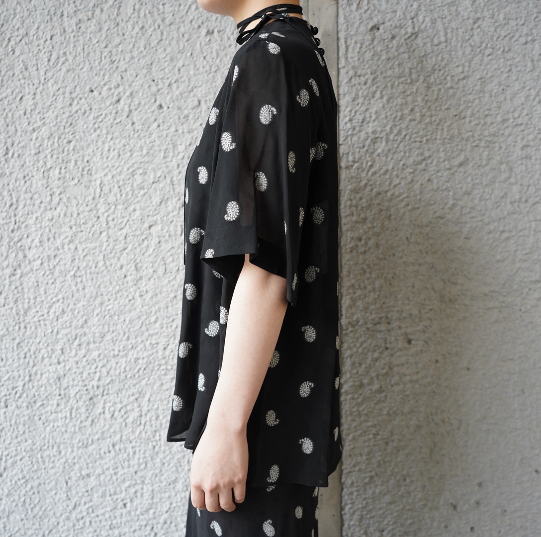 独特な 【送料無料】 Kurogouchi】Paisley Mame Jacquard 山梨県・甲府市 : Top トップス