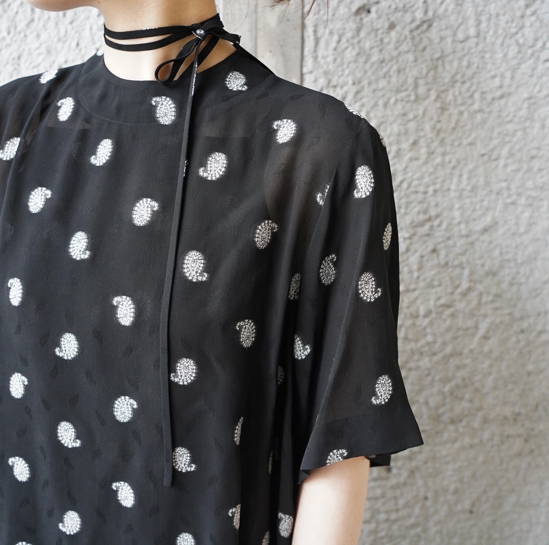 トップス Mame Kurogouchi Paisley Jacquard Top Mame Kurogouchi】Paisley Jacquard Top : 山梨県・甲府市