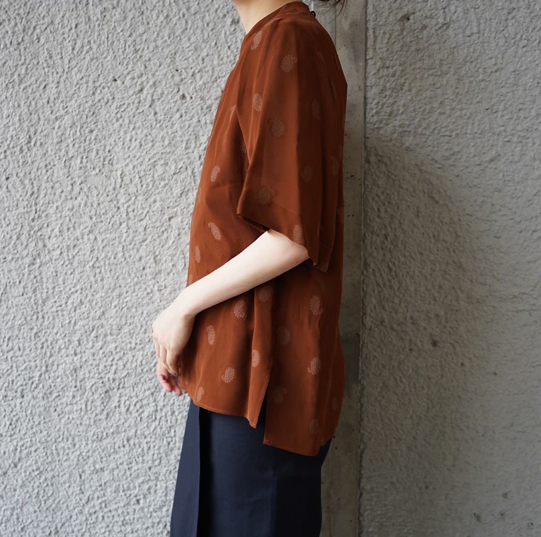 Mame Kurogouchi】Paisley Jacquard Top : 山梨県・甲府市