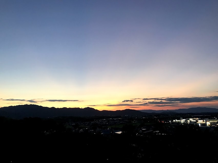 宝塚古墳夕景_e0099212_21223349.jpg