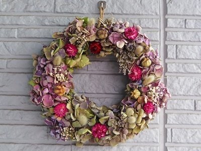 秋色紫陽花のリース_f0129726_20241113.jpg