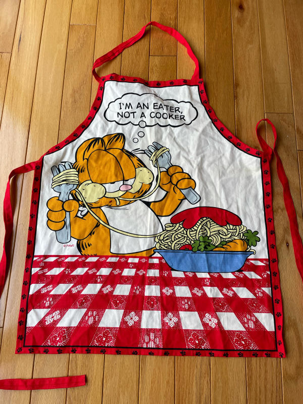80s ガーフィールド　エプロン　Garfield apron!_c0144020_10251133.jpg