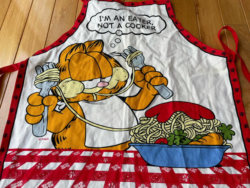80s ガーフィールド　エプロン　Garfield apron!_c0144020_10251263.jpg