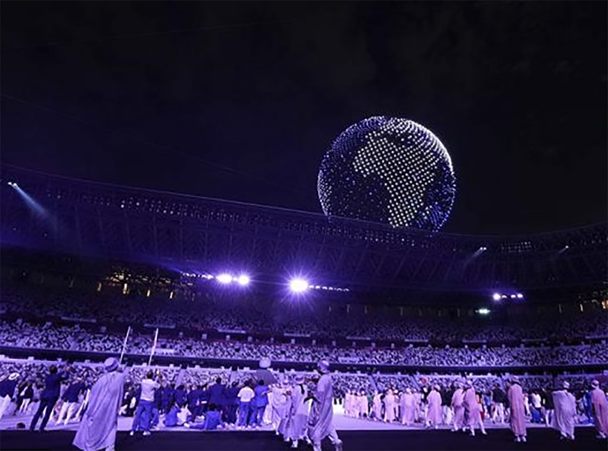 東京オリンピック　開会式　ドローン最高！_f0215487_18002443.jpg