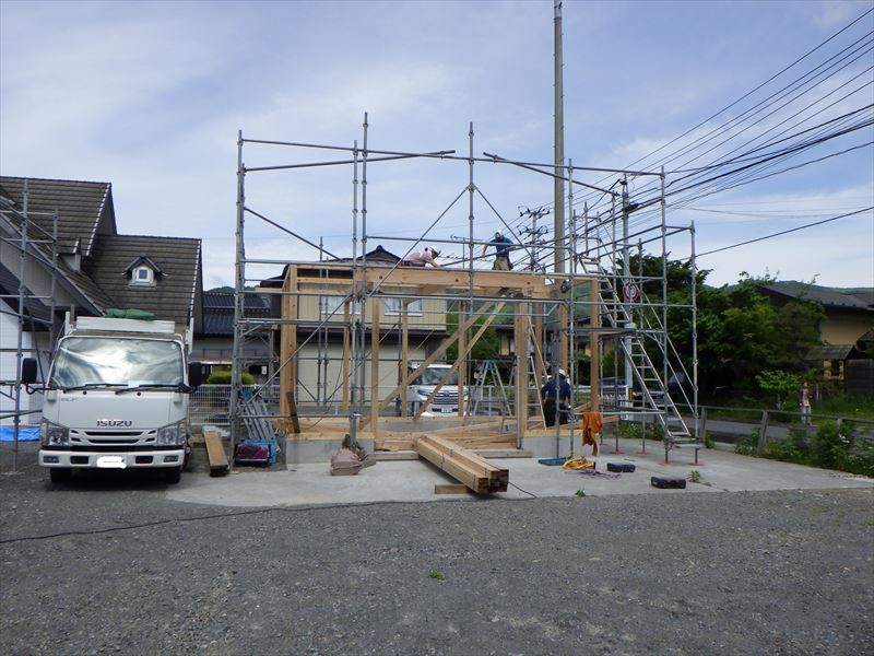 「とおの屋　要」様　どぶろく醸造所　新築工事　進行中。_f0105112_04351557.jpg