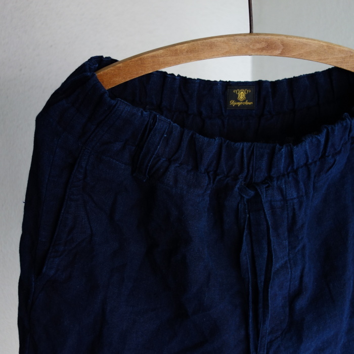 洗いました / heavylinen easy knickers 本藍_e0130546_18165016.jpg