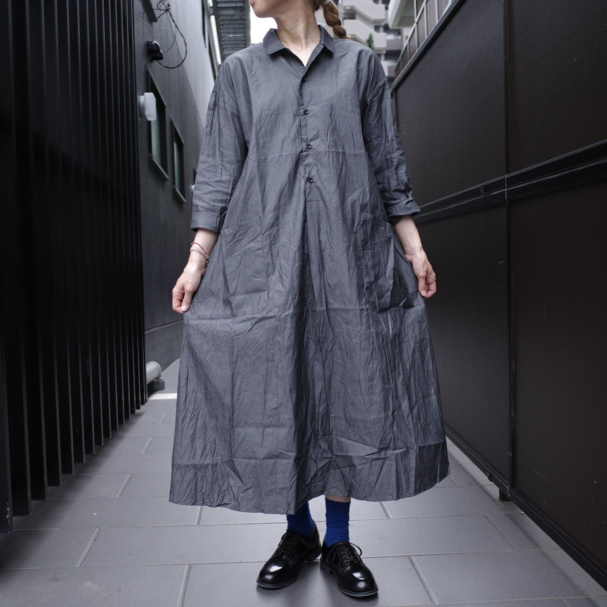 COTTON PULLOVER ONE PIECE_d0364239_19113266.jpg