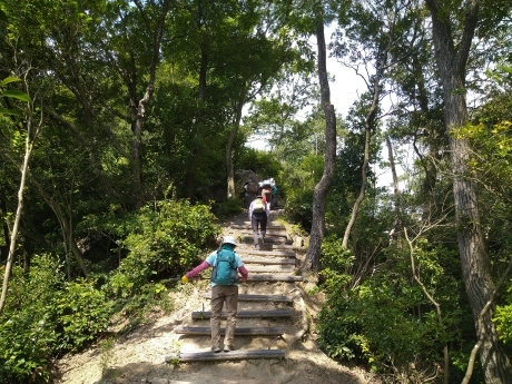 新神戸駅~城山~再度公園~七三峠~二本松林道~祇園神社_c0218841_09331179.jpg
