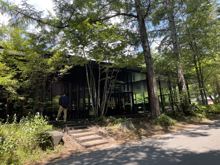 Cafe Hungry Spot 軽井沢 村民食堂と同じ建物 よく飲むオバチャン 本日のメニュー