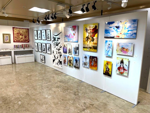 新宿伊勢丹にて、正子公也の歴史画を展示販売中！_b0145843_09081994.jpg
