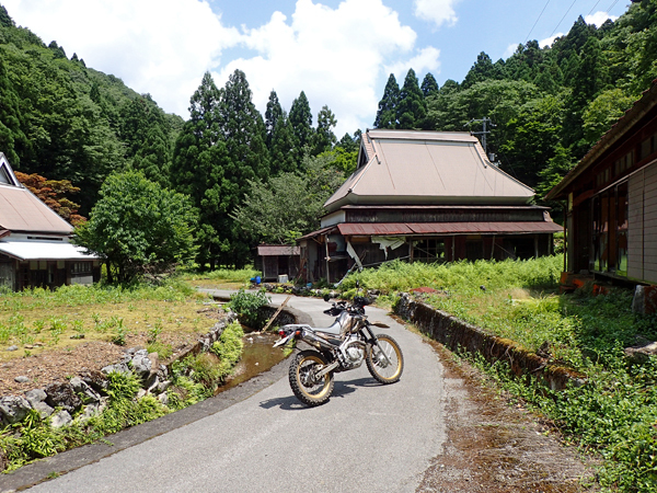 XT250 セロー 21 2/3 多賀の廃村と集落 (妛原 落合 男鬼 武奈 XT250 セロー 21 2/3 多賀の廃村と集落 (妛原 落合 男鬼 武奈
