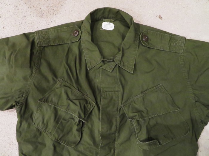60's Jungle Fatigue Jacket Non-Rip 2nd Model ジャングル