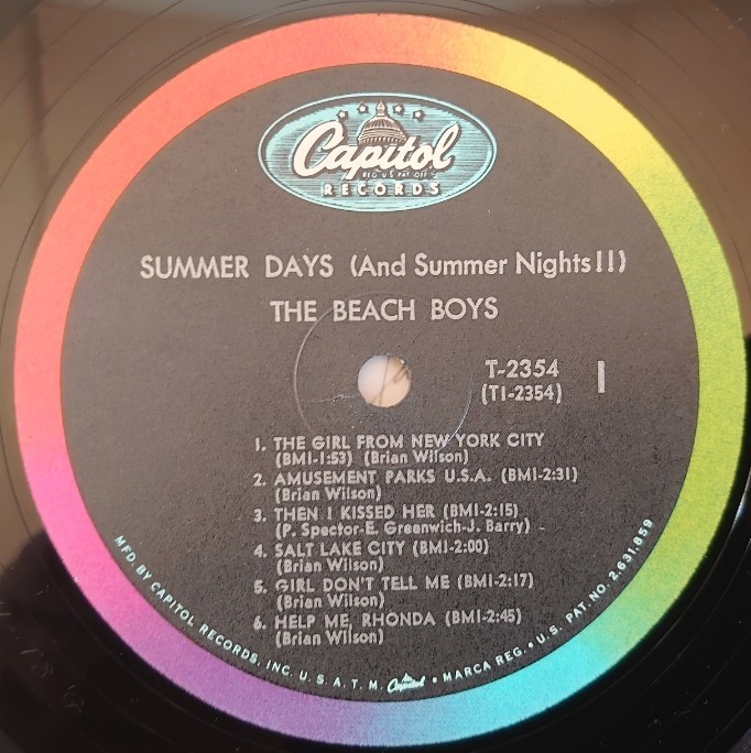 The Beach Boys – Summer Days (And Summer Nights!!) – Vinyl