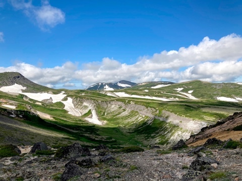 大雪山赤岳でヒグマにあう_e0405754_11215073.jpg