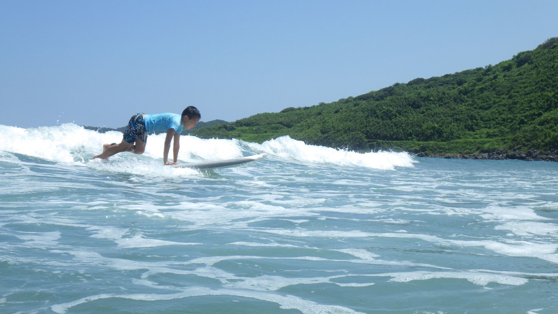 親子サーフィンスクールと海水浴_f0009169_07092260.jpg