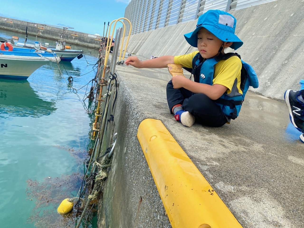 夏のあおぞら学童クラブ 7 30 釣りざおから作るダンボール釣りに挑戦 果たしてどれくらい釣れたのか ねこんちゅ通信 ネコのわくわく自然教室
