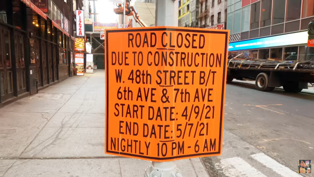 ニューヨークの街角英語、 ”Due to~”_b0007805_00494974.jpg
