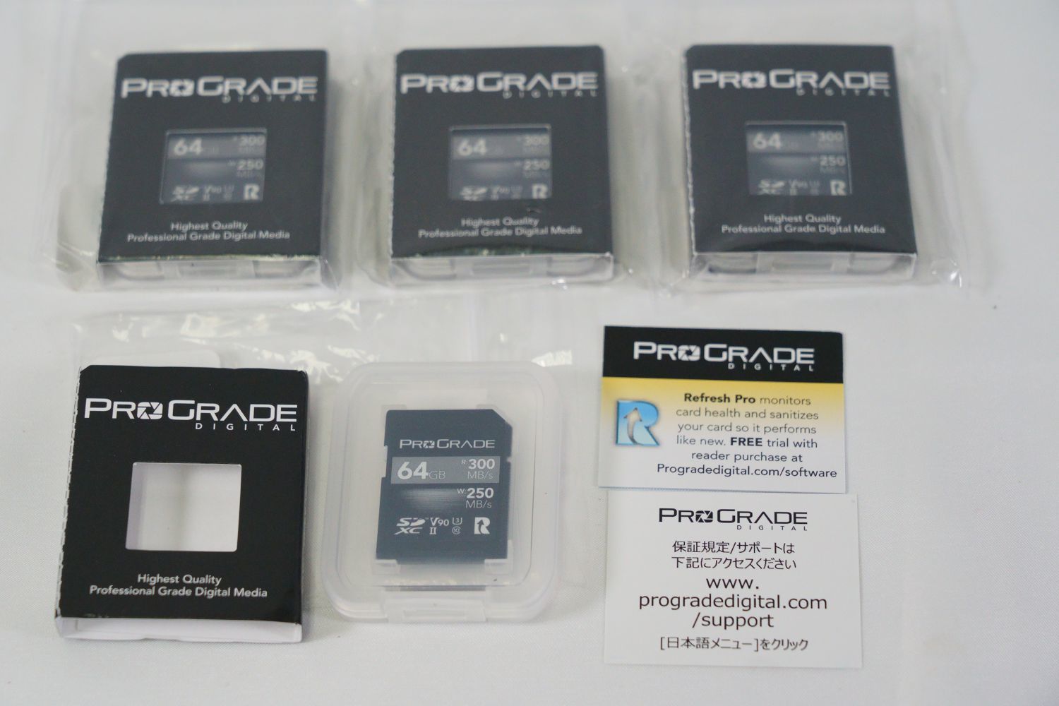ProGrade Digital プログレードデジタル SDXC UHS-II V90 COBALT ProGrade Digital プログレードデジタル SDXC UHS-II V90 COBALT
