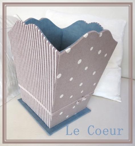 レッスン作品 卓上ダストBOX_f0305451_22180685.jpg
