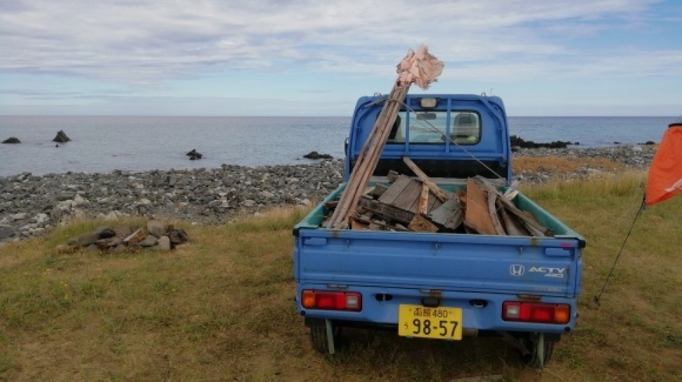 奥尻島 焚火連続12時間 37日目_c0212083_20205816.jpg