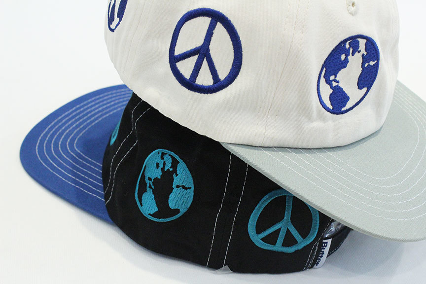 BUTTER GOODS (バターグッズ) \" World Peace 6 Panel Cap \"_b0122806_13094636.jpg