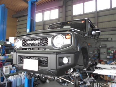 JB64Wジムニー 2インチリフトアップ中(≧▽≦)_c0213517_12460389.jpg