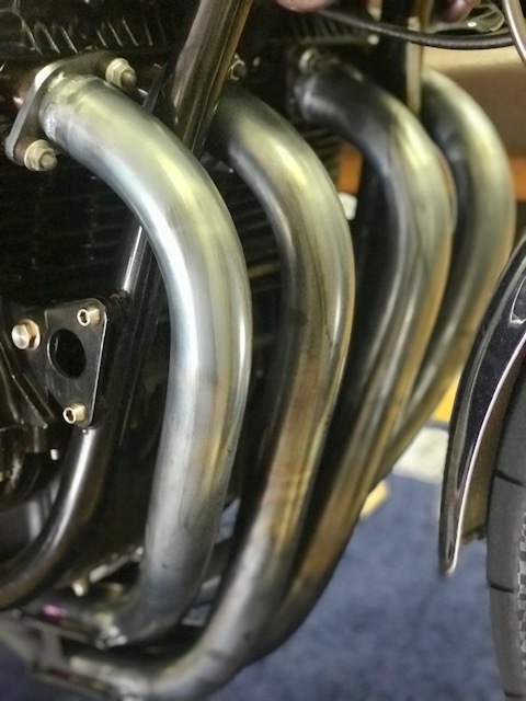 撮影開封品 千円スタート！新型 モリワキ 黒鉄モナカ 限定手曲げ