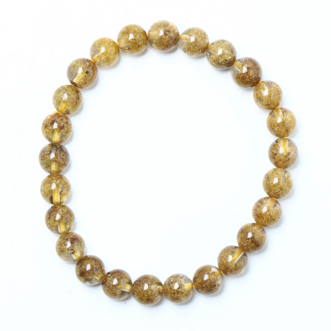 金運の種☆ゴールドルチルクォーツ×オーロラクォーツ