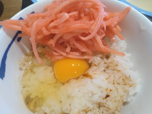 8/3 Wで選べる玉子かけごはん冷奴ライスミニ、生野菜サラダ_b0042308_06583553.jpg