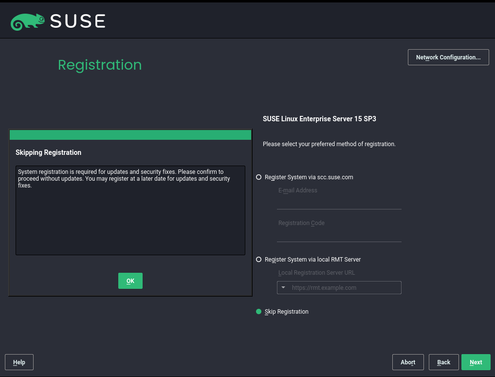SUSE Linux Enterprise 15 sp3 がリリース、インストールとファーストルック_a0056607_16165349.png
