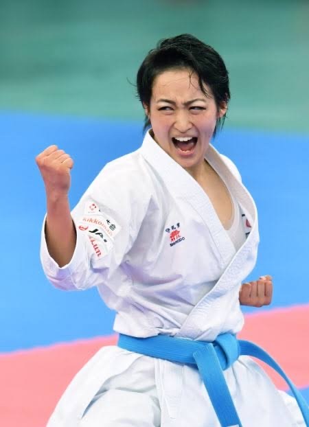 明日は空手の清水希容選手登場 気合の顔が好き 木耶ラ