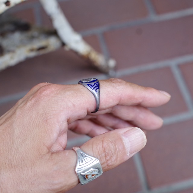 US NAVY Vintage Silver Ring / 40年代〜 USN Sterling US NAVY Vintage Silver Ring / 40年代〜 USN Sterling