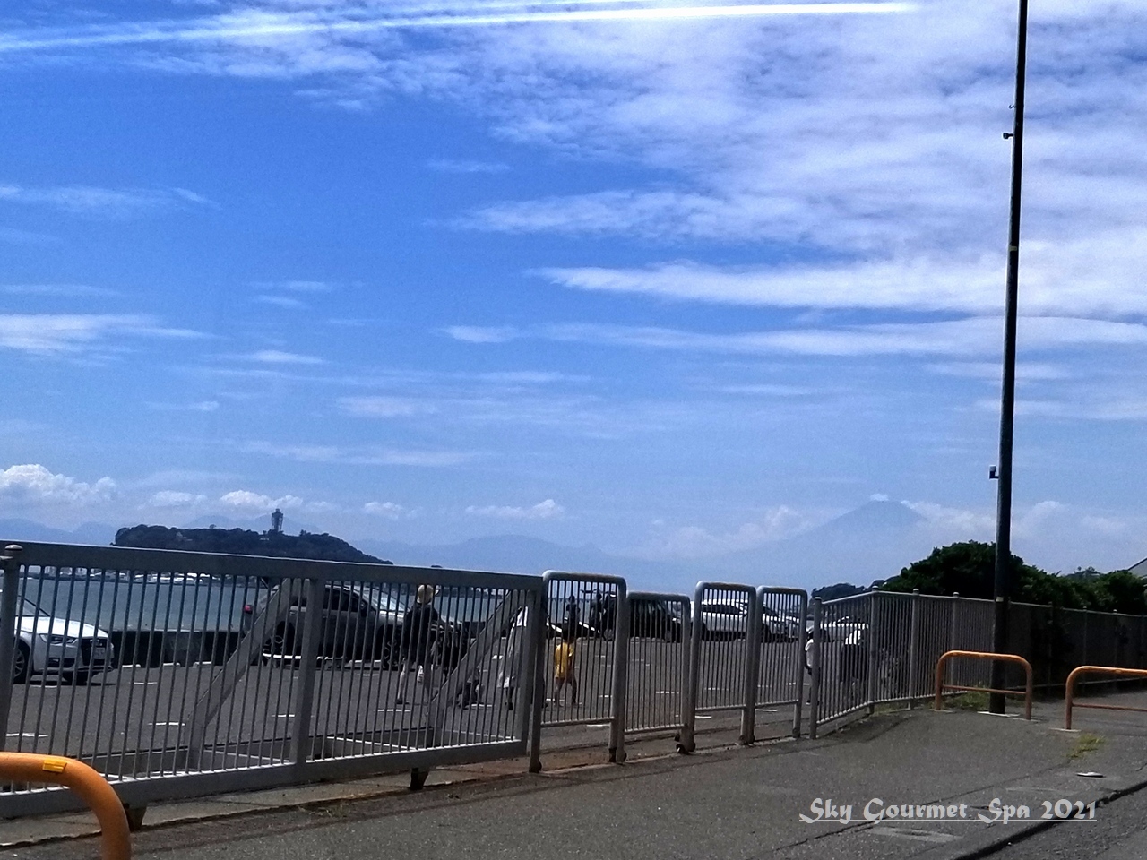 江ノ電と富士山 を見た日 21年8月 空とグルメと温泉と