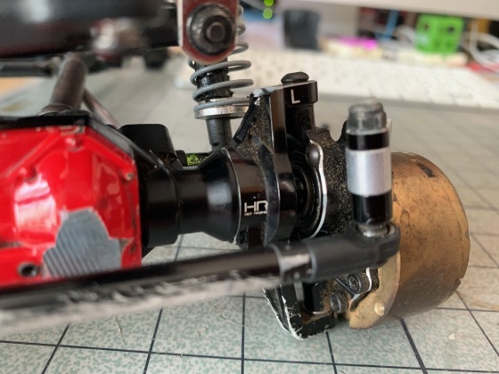 TRX4のフロントアクスルを… : WKクローリング日記 Ver.3