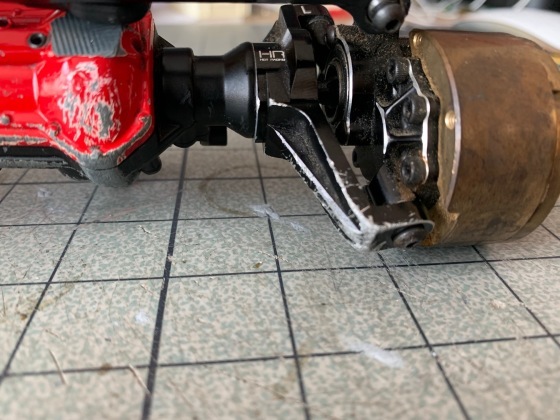 TRX4のフロントアクスルを… : WKクローリング日記 Ver.3