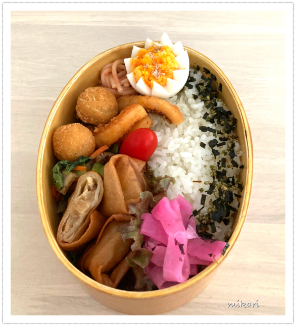揚げ物ばかりの夜勤のお弁当 Mikari S Blog