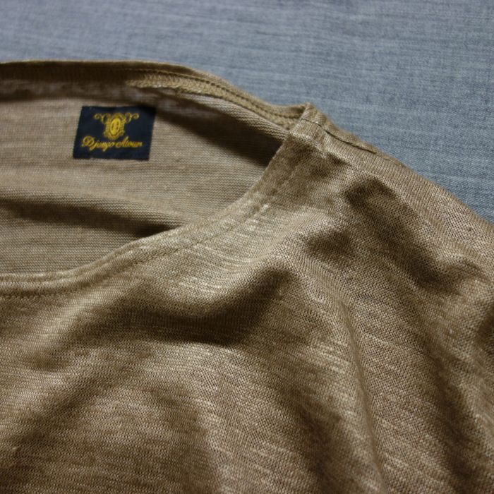 商品入荷のお知らせ / DA belgium-linenjersey longsleeve_e0130546_19123235.jpg
