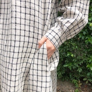 fig London》morning LINEN sailor dress : l'atelier du savon